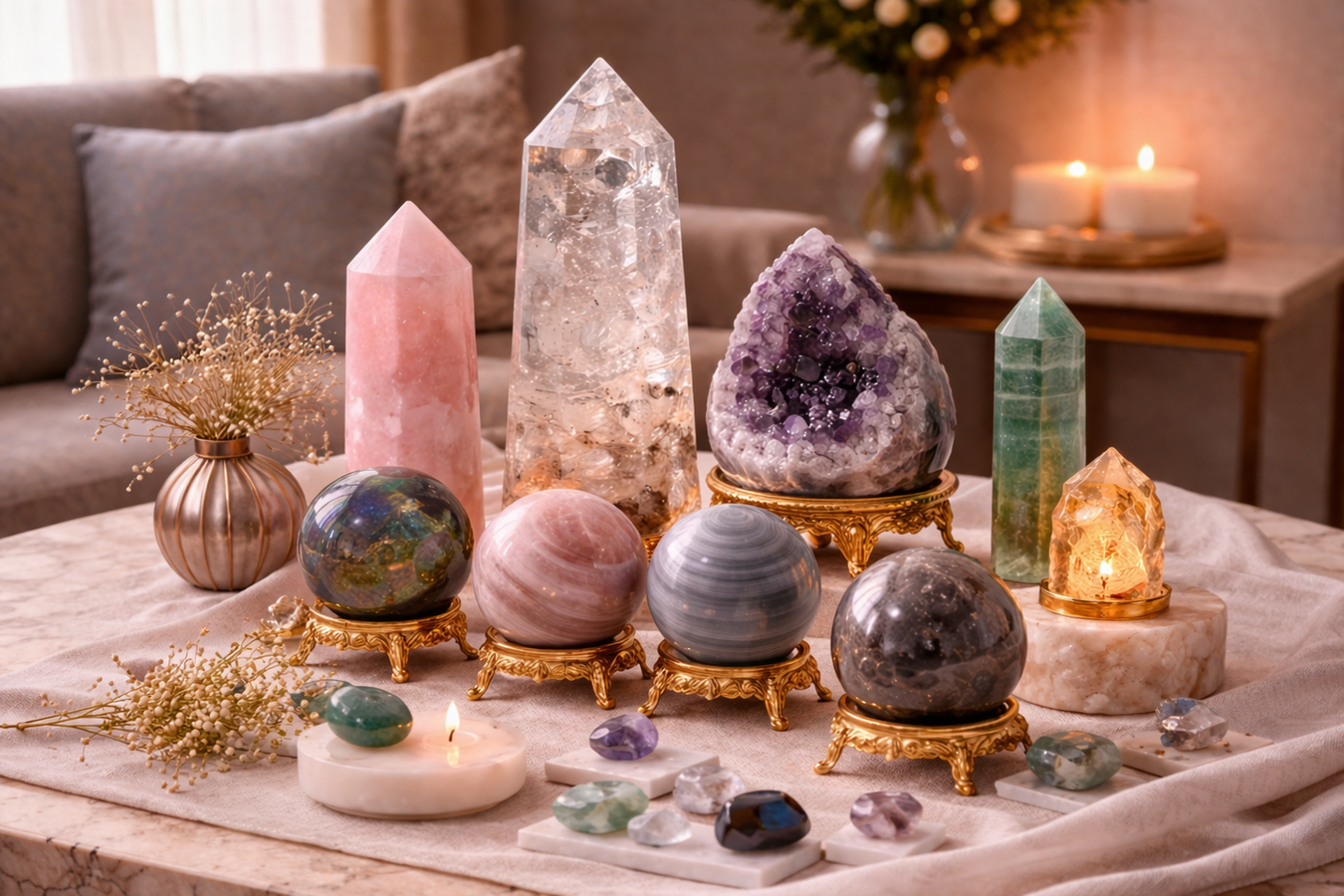 All Crystals & Spheres