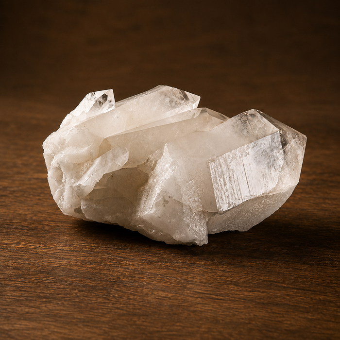 Natural Clear Quartz Cluster