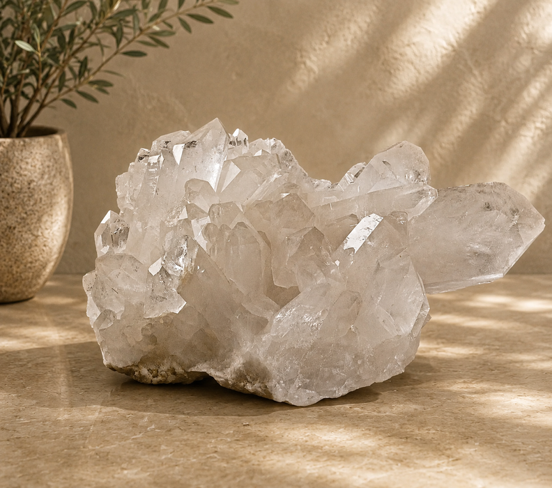 Clear Quartz Cluster