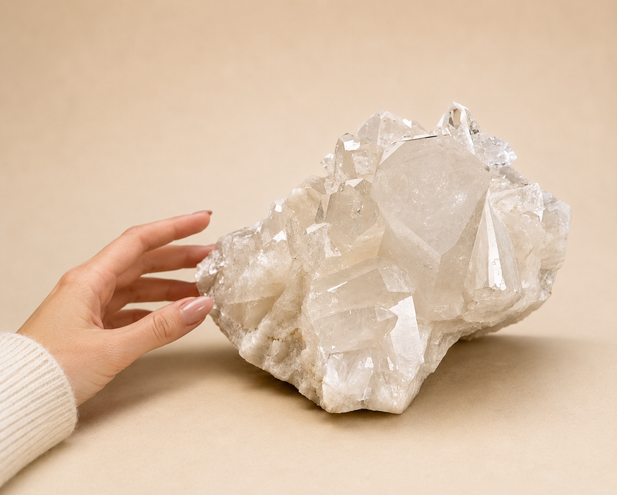 Clear Quartz Cluster
