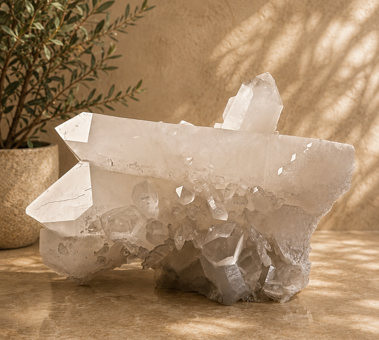 Clear Quartz Cluster