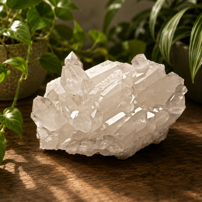 Clear Quartz Cluster
