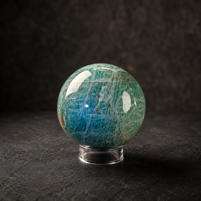Polished Green Calcite Sphere
