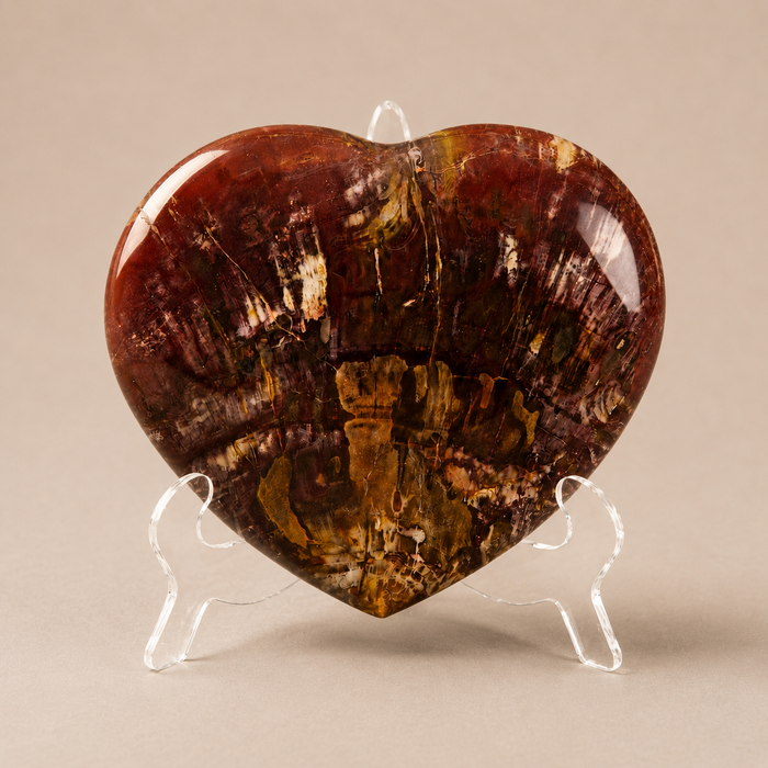 Petrifed Wood Heart