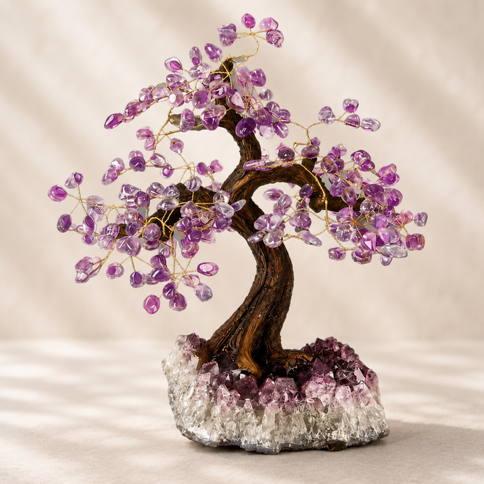 Amethyst Gemtree On Amethyst Base