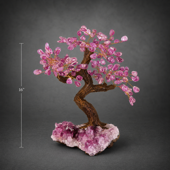 Amethyst Gemtree On Amethyst Base