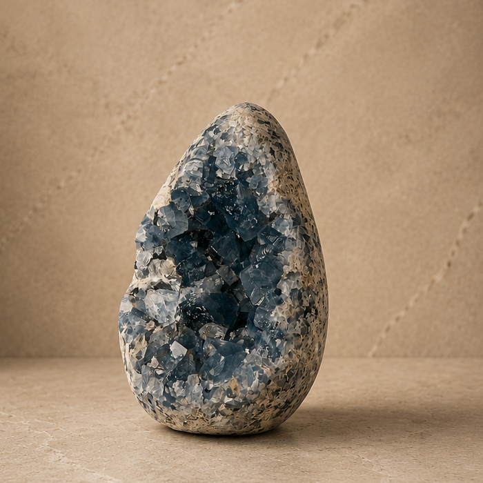 Celestite Crystal Cluster