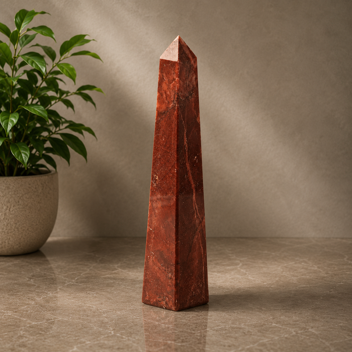Red Aventurine Obelisk
