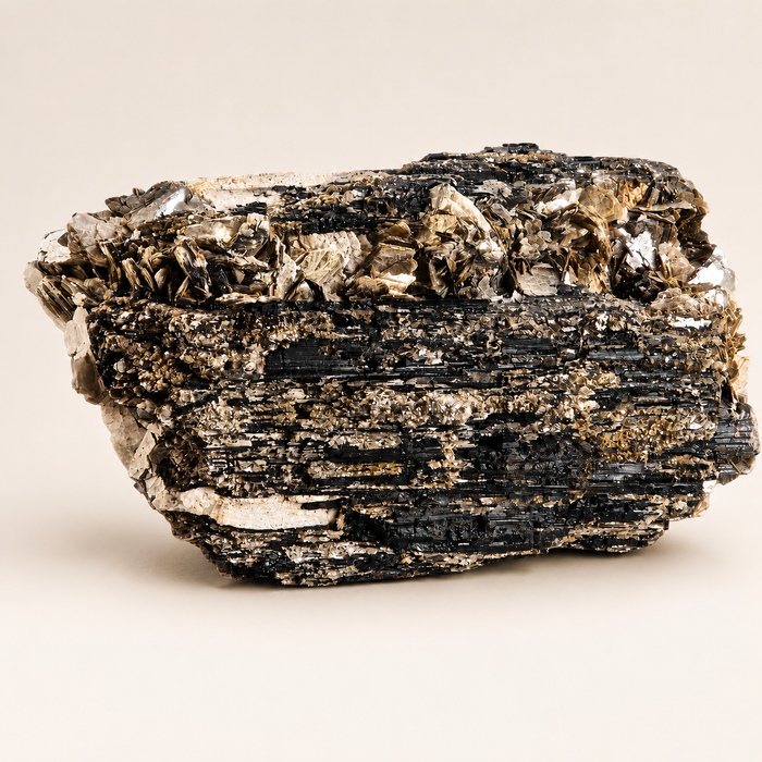 Tourmaline With Mica