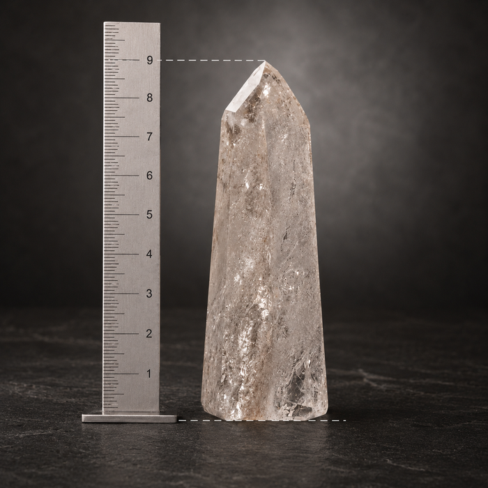 Golden Healer Clear Quartz Tower