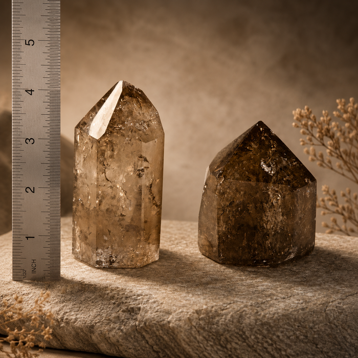 Smokey Quartz Points