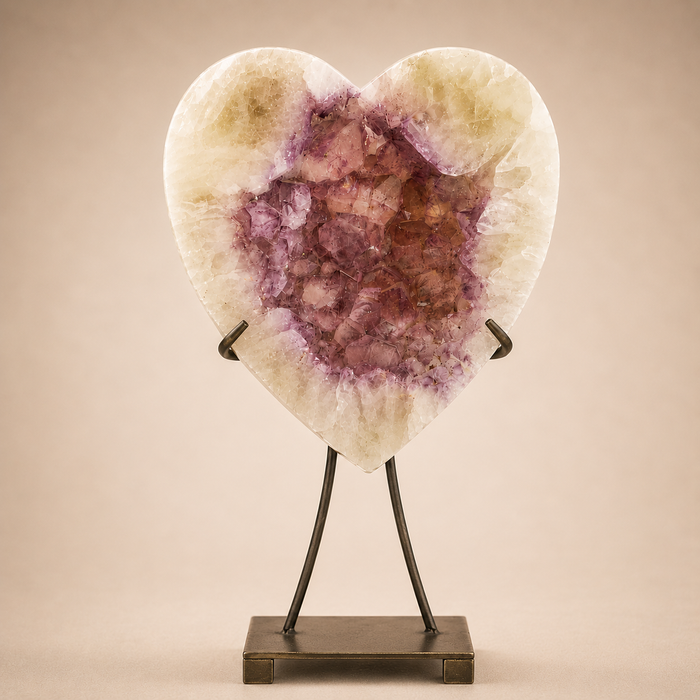 Amethyst Heart