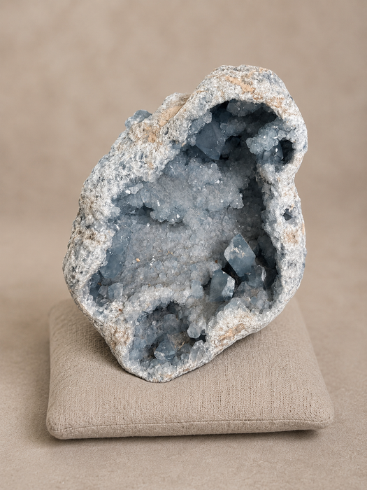 Celestite Geode Cluster
