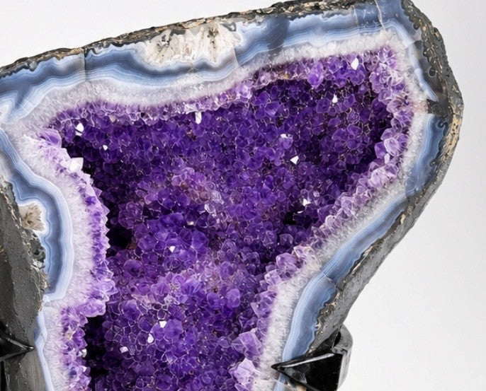 Amethyst Butterfly Wings with stand