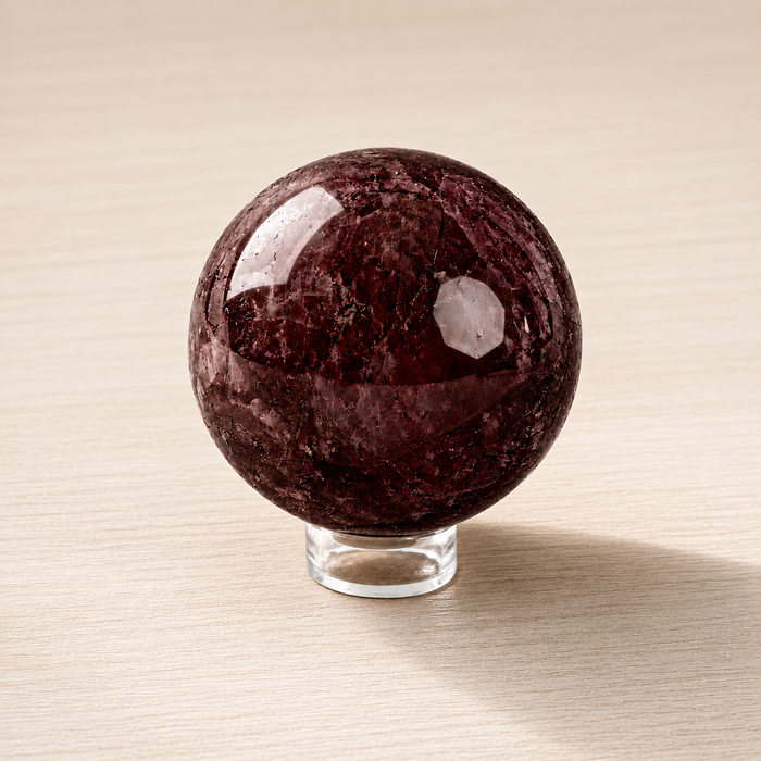 Polished Amethyst Sphere