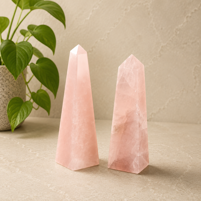 Polished Quartz Towers