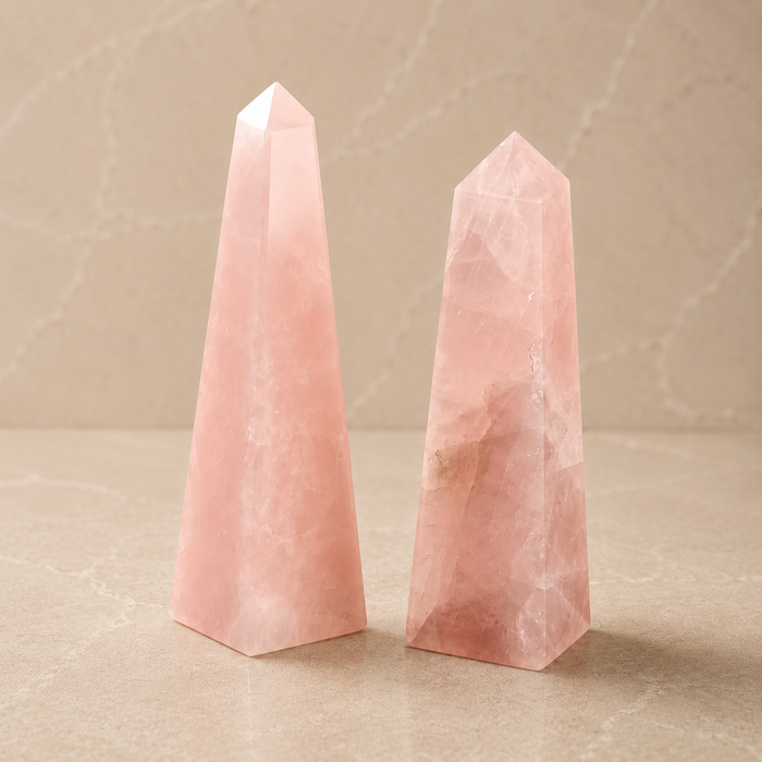Polished Quartz Towers
