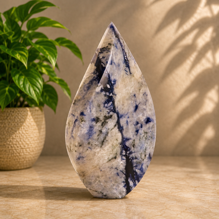 Blue Sodalite Flame