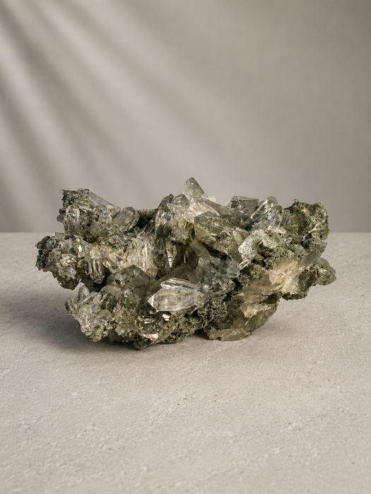 Himalayan Chlorite Quartz Cluster