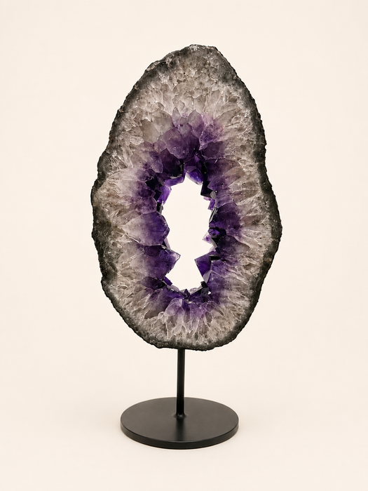 Amethyst Geode On Stand