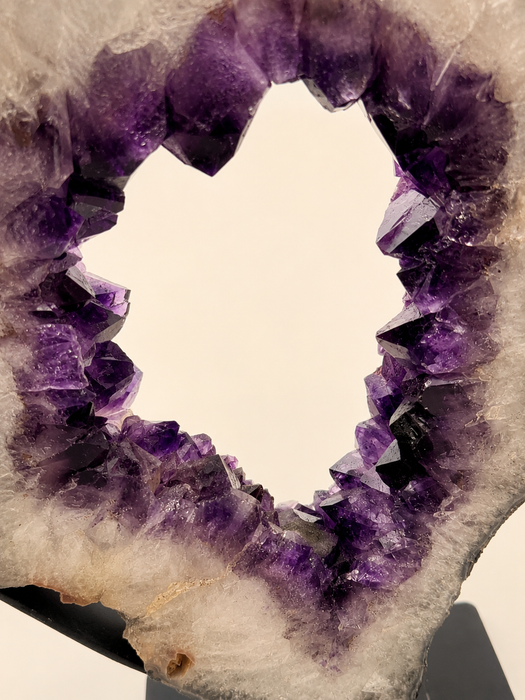 Amethyst On Spinning Stand