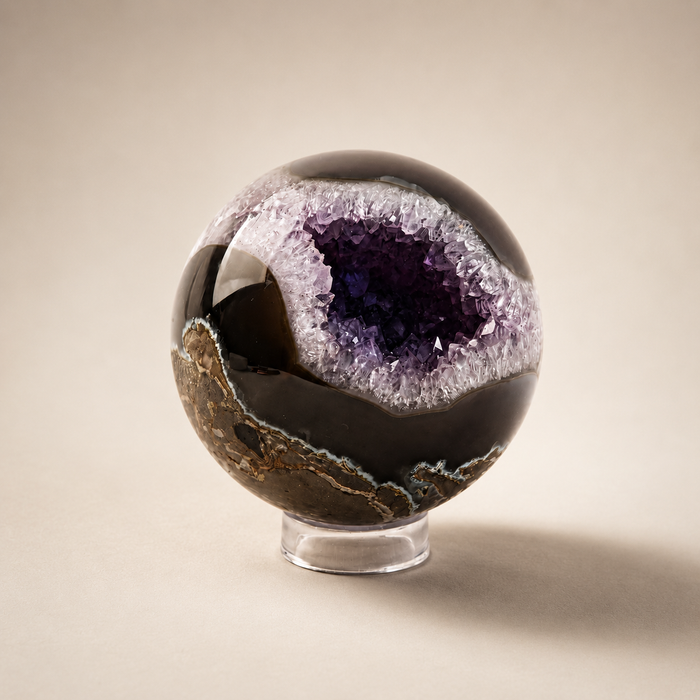 Amethyst Cave Sphere