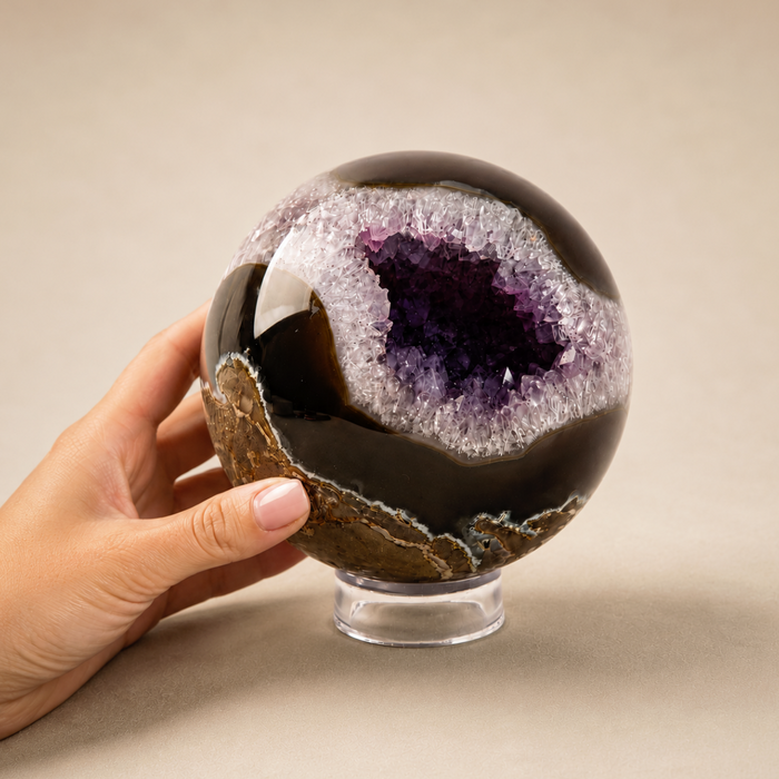 Amethyst Cave Sphere